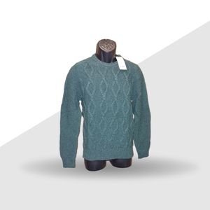 Hunter Green Casual Sweater